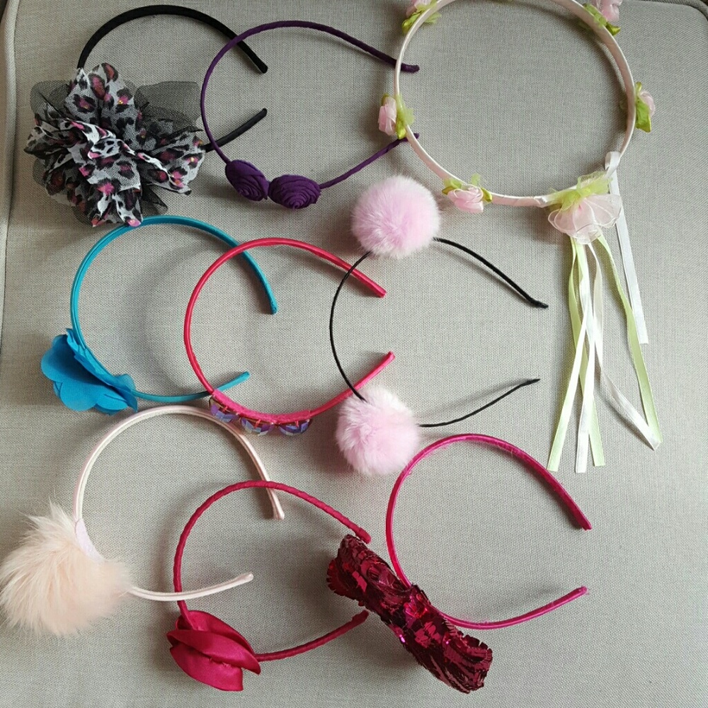 Bundle 🌻🌷🌼girls baby hair bows headbands